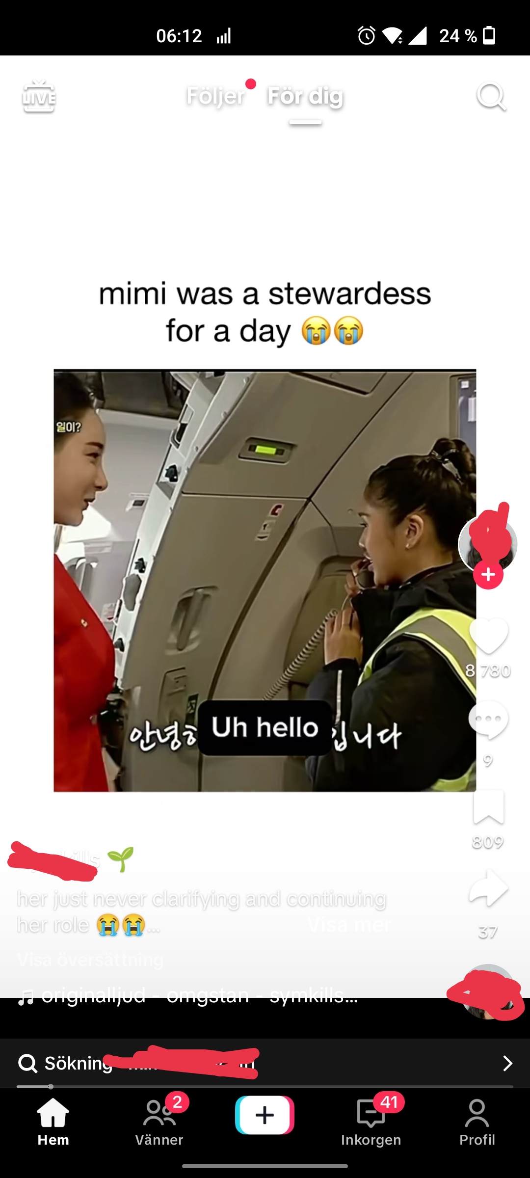 TikTok Visual Fatigue Example